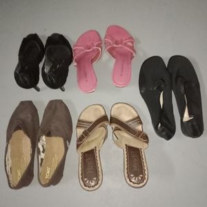 Bundle of Shoes & Sandals size 5 - 8